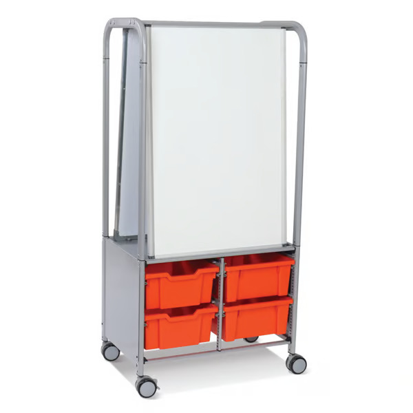 Callero MakerHub Trolley - Silver (44) Frame with runners, 2 magnetic ...